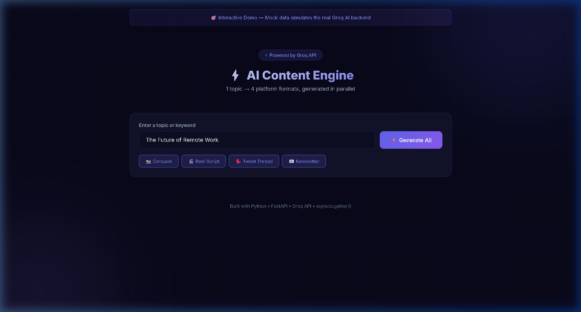 Content Engine